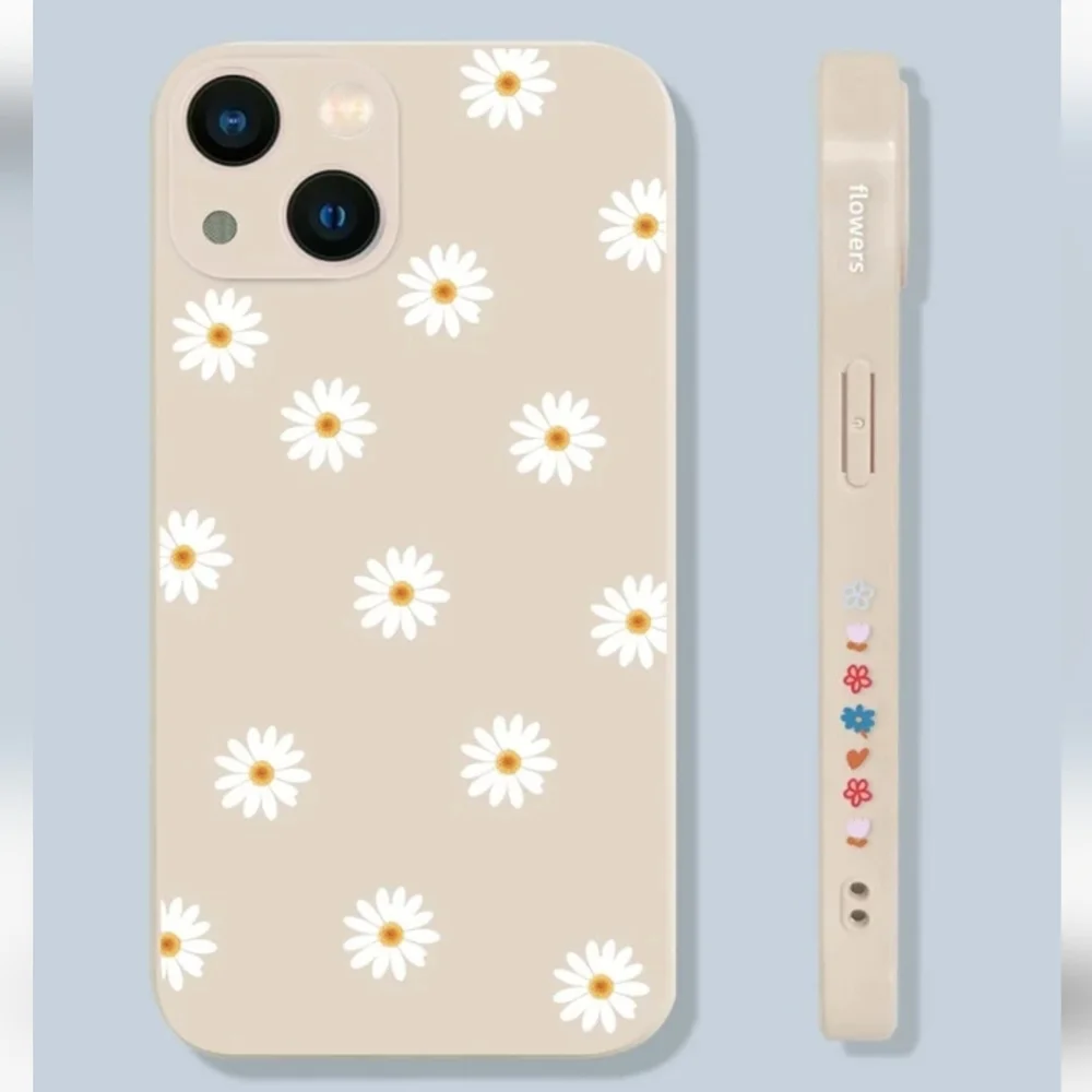 Daisy Painted Floral Phone Case